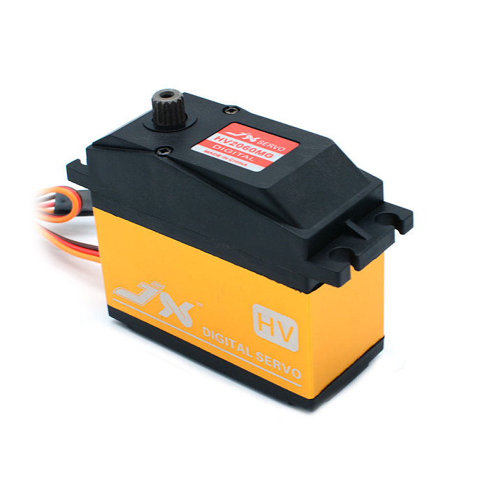 JX Servo PDI-HV2060MG 60KG Super Torque Digital Gasoline Servo 180 Degrees Arm Digital Servo + 25T Steering Arm