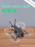 QWinOut 100mm 3K Carbon Fiber Frame with Motor Protector for DIY Quadcopter