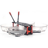 QWinOut 100mm 3K Carbon Fiber Frame with Motor Protector for DIY Quadcopter