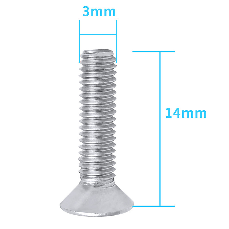 1pack of 10pcs M2.5 M3 M4 Allen Socket Head Screw Hexagon Socket Head Cap Screws Hex Socket Screw RC TOY Accessories DIY Model