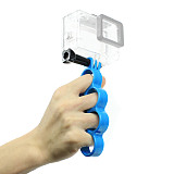 ABS Knuckles Fingers Grip Selfie Tripod Mount Monopod & Thumb Screw for Gopro Hero 4 3 Plus 2 SJ4000 Camera