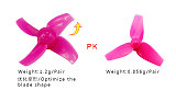 Frame Propellers for 75mm Bwhoop75 Brushless Whoop Happymodel Mobula7 Mobula 7 FPV Racing Drone RC Racer Quadcopter