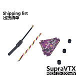 QWINOUT   Whoop_VTX 5.8g  Supra-VTX 25-100-200MW power adjustable OSD tuning 40CH 5.8G image transmission for Brushed/Brushles whoop Mobula7 Mobula 7 FPV Racing Drone Quadcopter