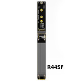 R44SF / R24SF M.2 NVMe SSD Extension Cable Solid State Drive Riser Card Support M2 to PCI Express 3.0 X4 PCIE Full Speed 32G/bps