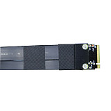 R44SF / R24SF M.2 NVMe SSD Extension Cable Solid State Drive Riser Card Support M2 to PCI Express 3.0 X4 PCIE Full Speed 32G/bps