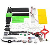 DIY Kit Technology Model Material kit & Handmade Education Model Electronic Building Block Accessories DIY Materials