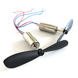Feichao 2 Sets 716 Hollow Cup Motor 716 Motor Small Quadcopter Aircraft RC Motor Diy Fixed Wing