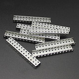 100Pcs right angle U rod with hole iron piece connection accessories DIY frame toy parts 2.05mm
