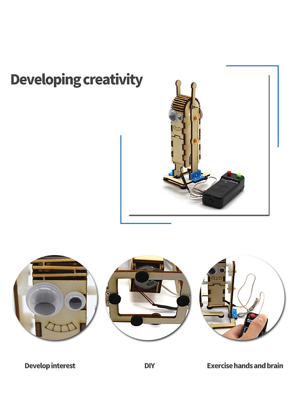 DIY electric remote control toy gear transmission technology Fun And Developing Educational Toy For Kids