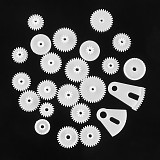 81 Types Not Repeating Plastic Gear 0.5 Modulus Rack Reduction Gear Box DIY Model Accessories