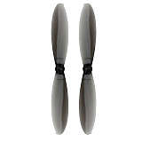 LDARC 10 Pairs 65mm Propeller 1.5mm Hole 2-Blade Paddle CW CCW Props PC Propellers for Toothpick Frame DIY RC Drone Quadcopter Multicopter