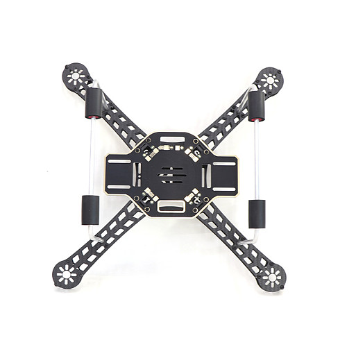 QWinOu 380mm Wheelbase 4-Axis Carbon Fiber Rack with fixed Landing Gear for DIY Drone Quadcopter Kit