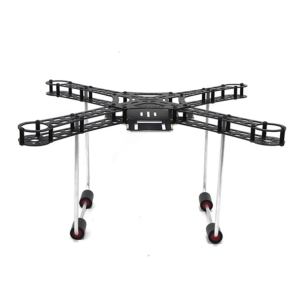 QWinOu 380mm Wheelbase 4-Axis Carbon Fiber Rack with fixed Landing Gear for DIY Drone Quadcopter Kit