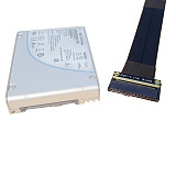 ADT-Link U.2 NVMe SSD to PCI-E 3.0 x4 SFF-8639 NVMe PCIe Extension Data Cable High Rate Transmission 8G/bps 30CM