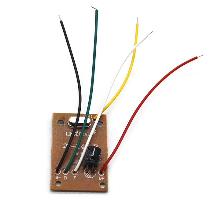 2.4G Two-channel Remote Rontrol Panel Set DIY Model Car And Boat Toy Remote Control Receiver Board