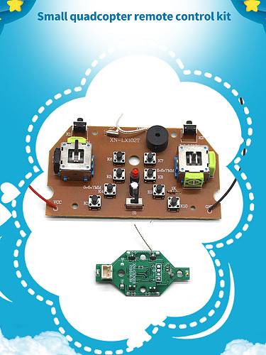 4-axis Aircraft Remote Control Kit Circuit DIY RC Airplane Toy Controller Accessories