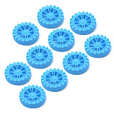 100Pcs 2*50mm Plastic Wheel Handmade Four-wheel Drive DIY Toy Drone Material For kid's Toy Model