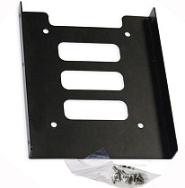 XT-XINTE SSD Mounting Bracket Single Bracket HDD Conversion Frame 2.5  to 3.5  SSD Mounting Kit Supports Any Computer Cases with an Available 3.5  Drive Bay