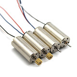 4Pcs No Gear 8520 Motor High Torque RC motor small 4-axis aircraft main high speed motor long line For DIY Drone and Toy Model