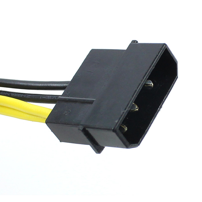 XT-XINTE 20mm 4P Female to CPU 4pin male Adapter Power Suply Extension Cable 18AWG