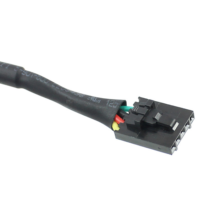 XT-XINTE 4P to 3P Fan Power Interface Convert Cable Cables 4Pin to 5Pin​ CPU Graphics Card Fan Power Cable Conveter Adapter For Dell​