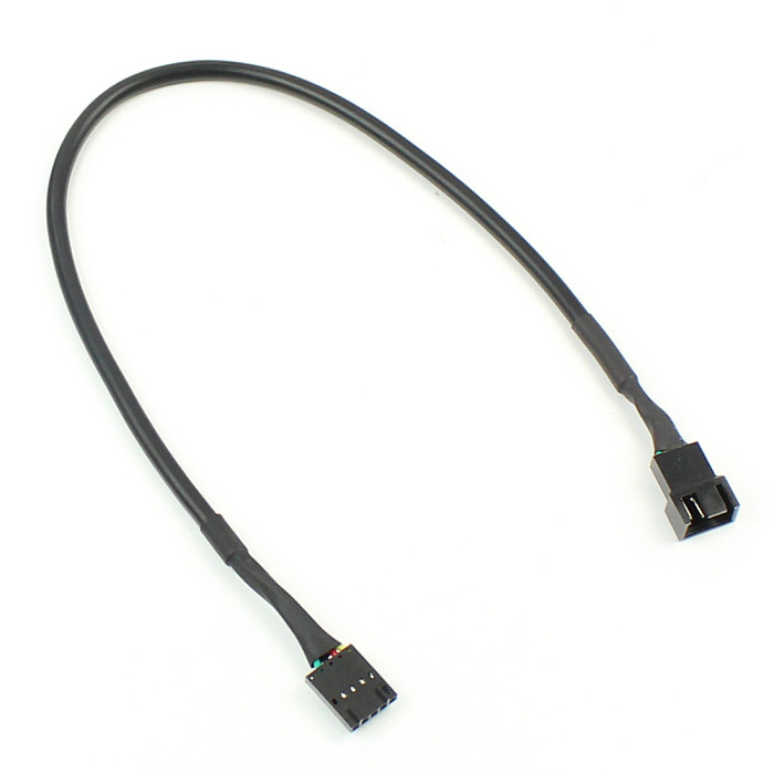 XT-XINTE 4P to 3P Fan Power Interface Convert Cable Cables 4Pin to 5Pin​ CPU Graphics Card Fan Power Cable Conveter Adapter For Dell​