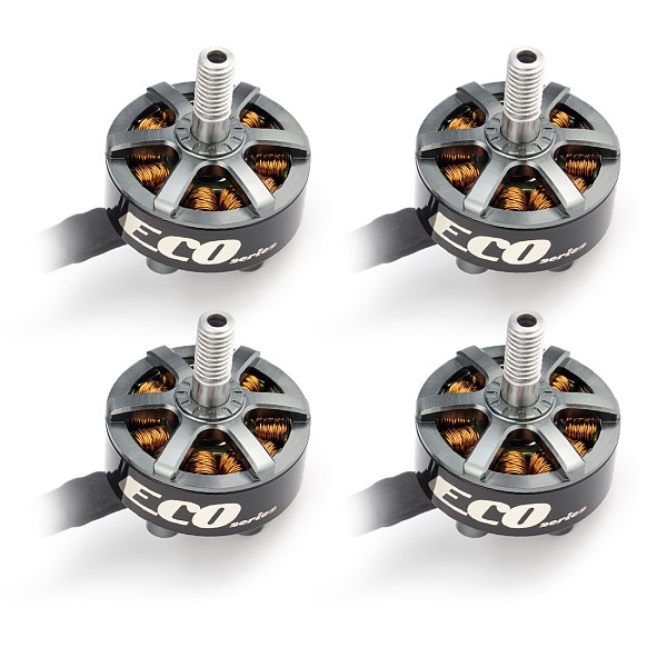 EMAX 4Pcs ECO 2207 1900KV 4-6S Brushless Motor For RC Drone FPV Racer Racing Quadcopter Multi-Rotor Aircraft Emax ECO Series 2207 Motor
