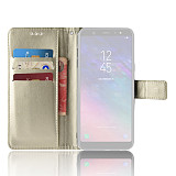 FCLUO Mobile Phone Case Flip Phone Card Protection Leather Case for Samsung Galaxy J4+/J4 Plus/J415F/J4 2018/J4 Core/J6+/J6 Plus/J6 Prime/J6 2018/J2 Core