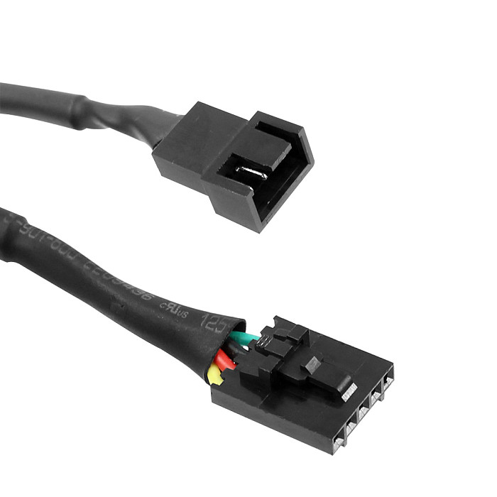 XT-XINTE 4P to 3P Fan Power Interface Convert Cable Cables 4Pin to 5Pin​ CPU Graphics Card Fan Power Cable Conveter Adapter For Dell​