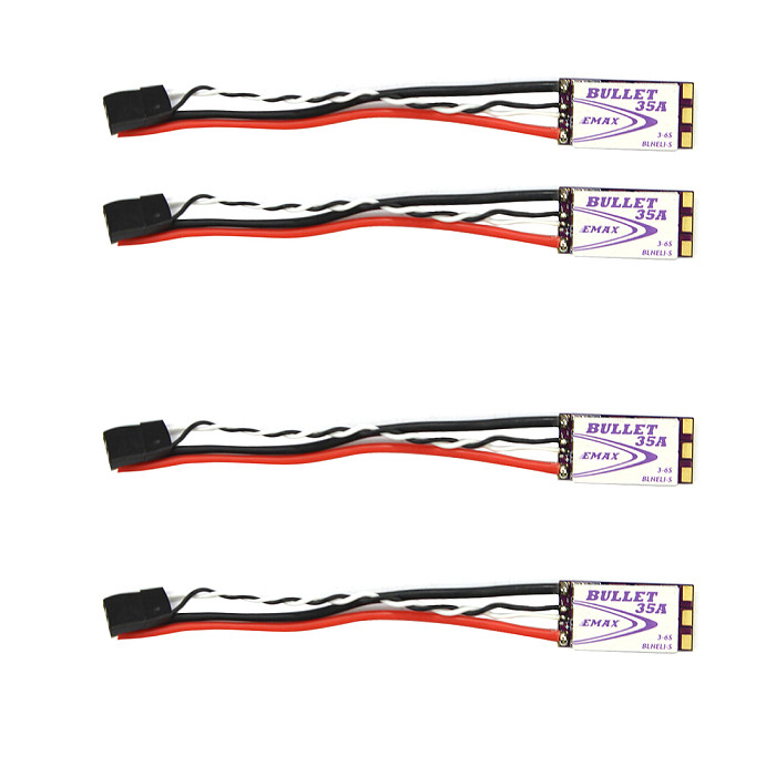 EMAX Mini ESC BLS Bullet 35A ESC with BLheli-S Firmware Support Dshot for 130 FPV Racer Drone Multicopter