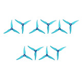 10Pairs Gemfan 51466 5inch 3 blade/ tri-blade Propeller CW CCW Props Compatible Xing 2207 2208 2205-2306 Brushless Motor for FPV RC Racing Drone DIY Quadcopter Kit