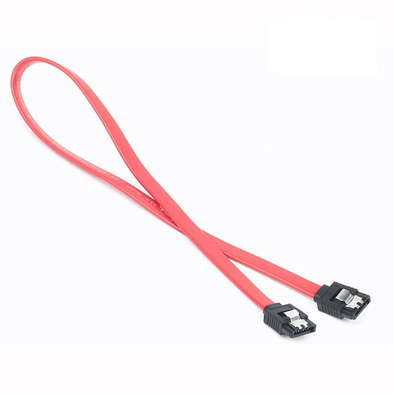 40cm SATA 3.0 / SATA 2.0 Date Cable SATA3 6Gb/S SSD Hard Disk Drive Data Cable Dual Straight Cord SATA 3.0 2.0 Convertor