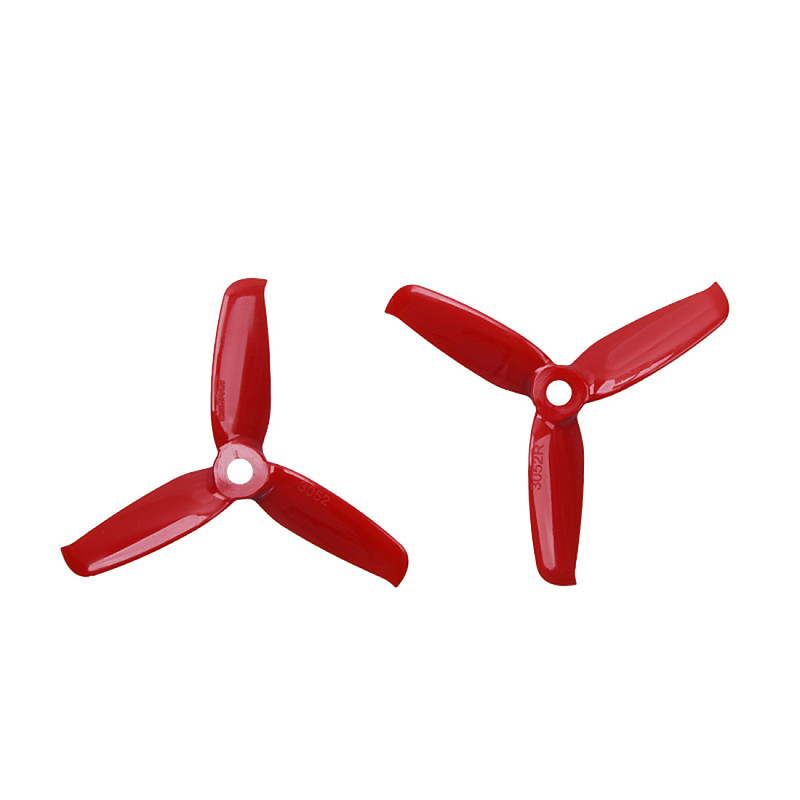 Gemfan Flash 3052 3.0x5.2 PC 3-blade Propeller Prop 5mm Mounting Hole for 1306-1806 Motor RC Drone Quadcopter