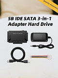 3IN1 USB 3.0 to SATA IDE Adapter USB3.0 Cable Transfer Converter for PC Notebook Laptop 2.5inch 3.5 Inch Hard Disk Drive HDD SSD