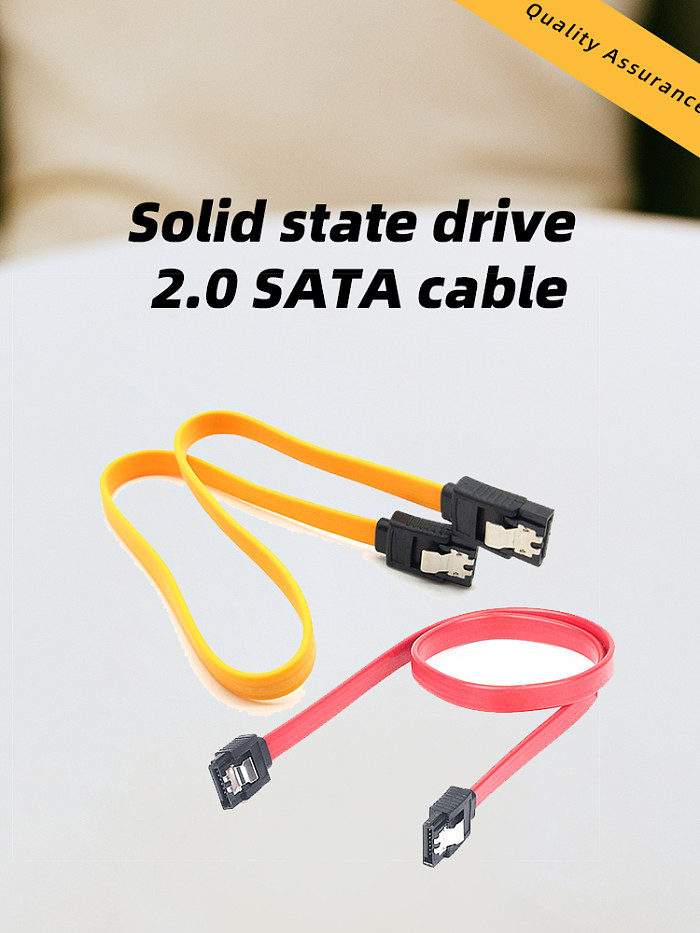 40cm SATA 3.0 / SATA 2.0 Date Cable SATA3 6Gb/S SSD Hard Disk Drive Data Cable Dual Straight Cord SATA 3.0 2.0 Convertor