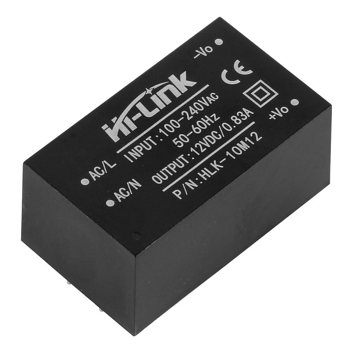 HI-LINK HLK-10M12 AC-DC 220V to 12V 10W Intelligent Household Switch Isolated Power Supply Module  