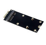 XT-XINTE mSATA SSD To SATA 7+17Pin Adapter Converter Card Expansion Card for Apple 2012 MacBook Pro MC976 A1425 A1398