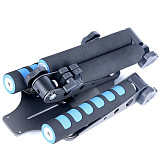 Portable Multifunctional Handles/Bracket Foldable Shoulder Rig Mount DSLR Camera/Video Camera Stabilizer For Canon Sony Nikon