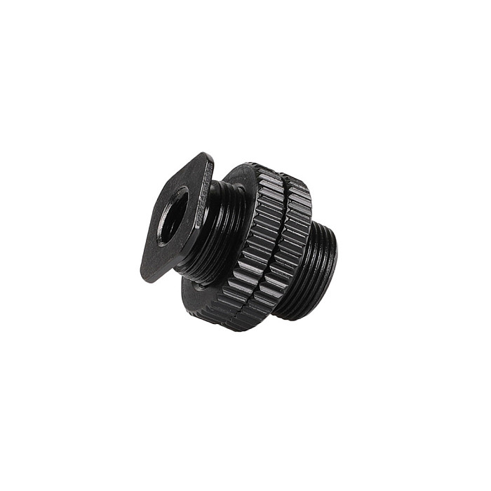 Metal Shockproof clip Hot shoe Adapter 5/8 inch 1/4 inch Screw for Camera Tripod Head Microphone Mic Mount Bracket