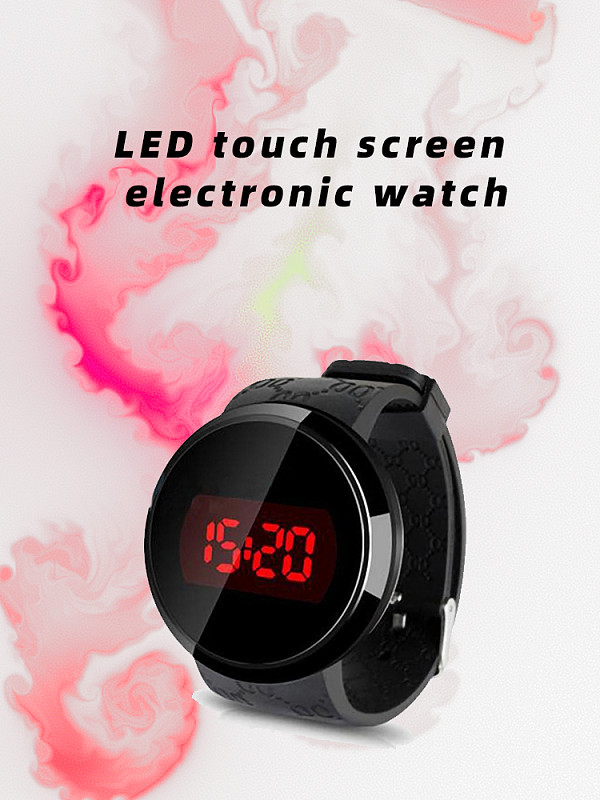 Touch Screen LED Electronic Smart WaterProof Pressure Watch Bands For Man,Women,Boy,Girl,Gift