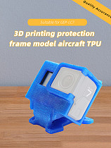 JMT TPU 3D Print Camera Mount 3D Printing FPV Camera Protection Frame For GEP- LC7 Frame Kit FPV Racing Drone