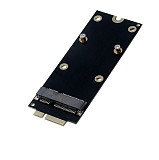 XT-XINTE mSATA SSD To SATA 7+17Pin Adapter Converter Card Expansion Card for Apple 2012 MacBook Pro MC976 A1425 A1398