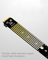 JEYI PCB110 m. 2 NVME 22*110mm Protection Board Solid State Drive DIY Power-off Protection Support 2280 Lengthened TO 22110