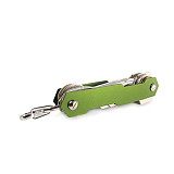 1x Aluminum Alloy Keychain Flexible Key Holder Clip Aluminum Keys Organizer Folder Keys Wallet Gadget Outdoor Camp Tools Kit