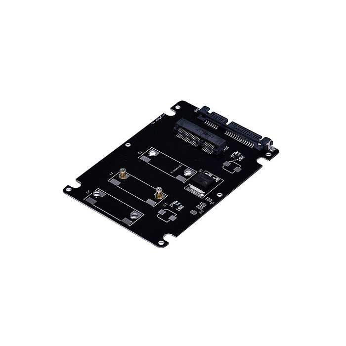 New Mini Pcie mSATA Adapter SSD To 2.5 inch SATA3 Adapter Card With Case SATA Adapter Stock With Screws