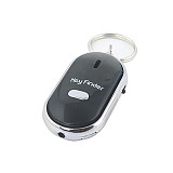 Mini Anti-lost Whistle Key Finder Flashing Beeping Remote Kids Key Bag Wallet Locators Child Alarm Reminder Keyfinder