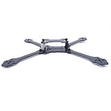 JMT 5inch 233mm 6inch 260mm 7inch 285mm HX Frame 3D Printing Canopy Quadcopter Frame Kit Carbon Fiber Rack for DIY FPV Racing Drone