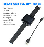JMT 200RC FPV Wearable Watch 2  LCD 5.8G 48Ch FPV Monitor Wireless Receiver Watch LCD Display for FPV RC Drone Quadcopter