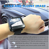 JMT 200RC FPV Wearable Watch 2  LCD 5.8G 48Ch FPV Monitor Wireless Receiver Watch LCD Display for FPV RC Drone Quadcopter