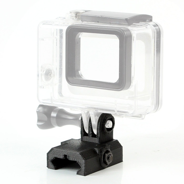 BGNING 3D Printed Universal 20mm Mini Rail Mount Base Adapter for DJI OSMO Action for GoPro Hero 3+ 4 5 6 7 SJcam YI EKEN Sports Camera​